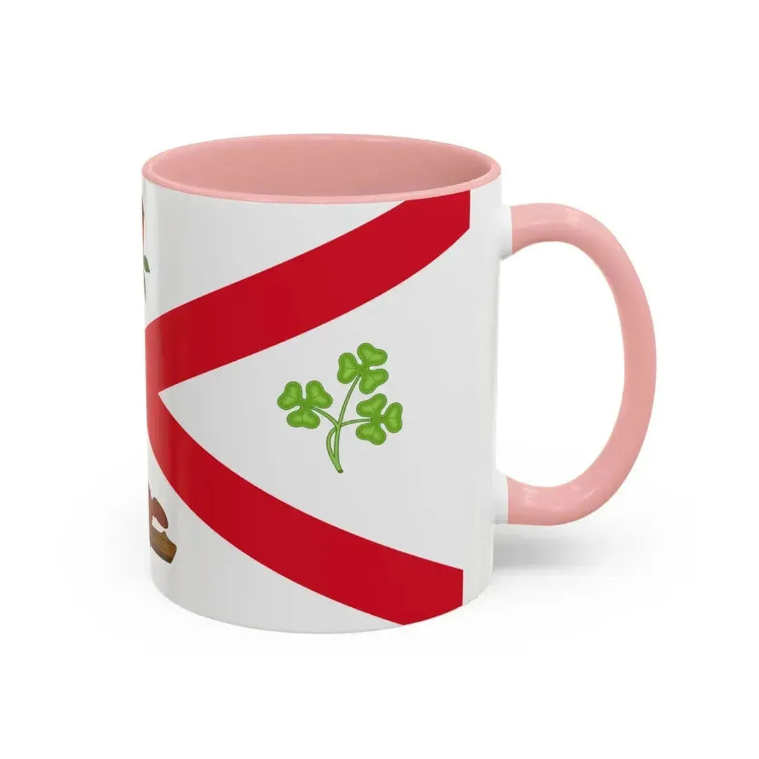 Flag of Montreal 1935 to 1939 Canada - Accent Coffee Mug - Go Mug Yourself