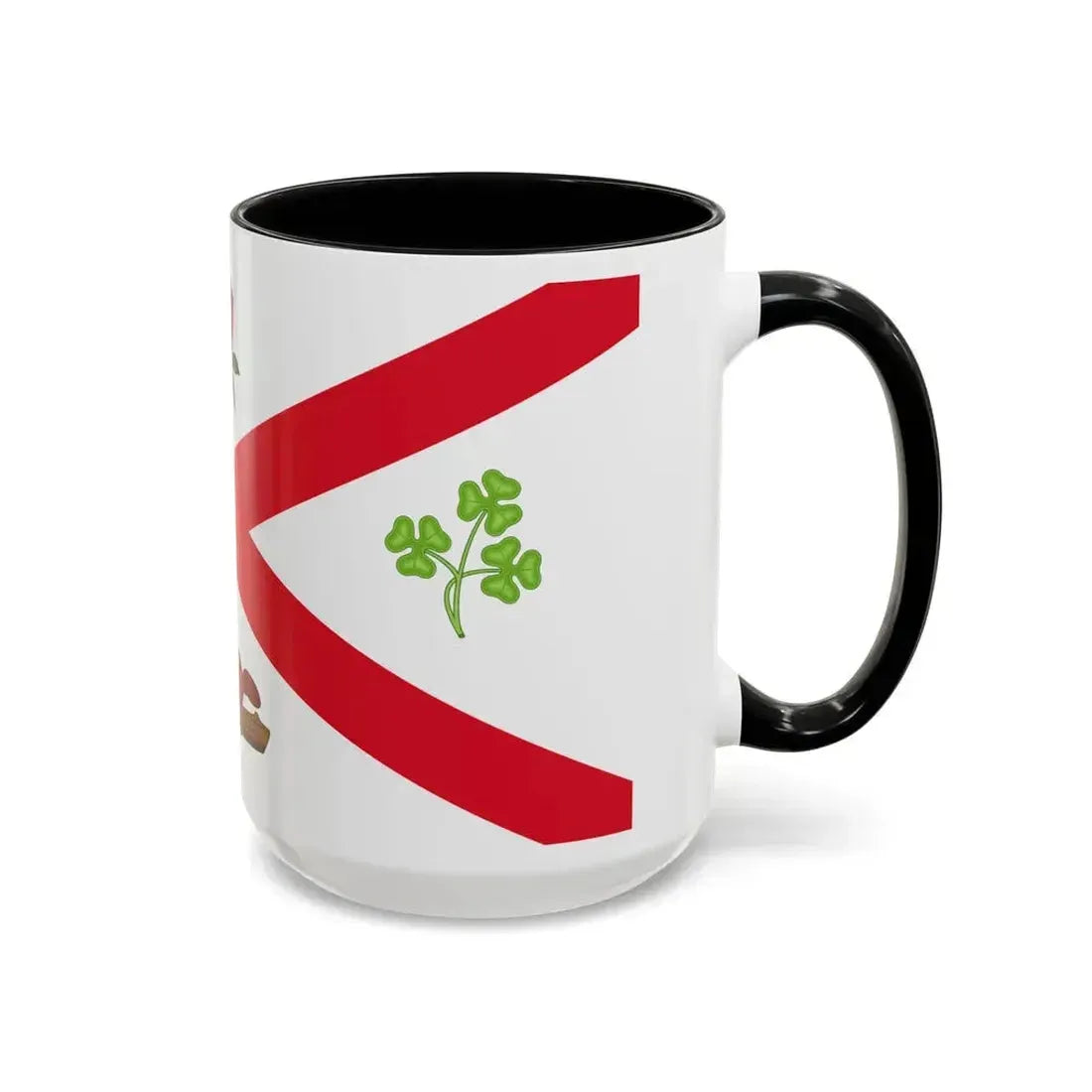 Flag of Montreal 1935 to 1939 Canada - Accent Coffee Mug - Go Mug Yourself