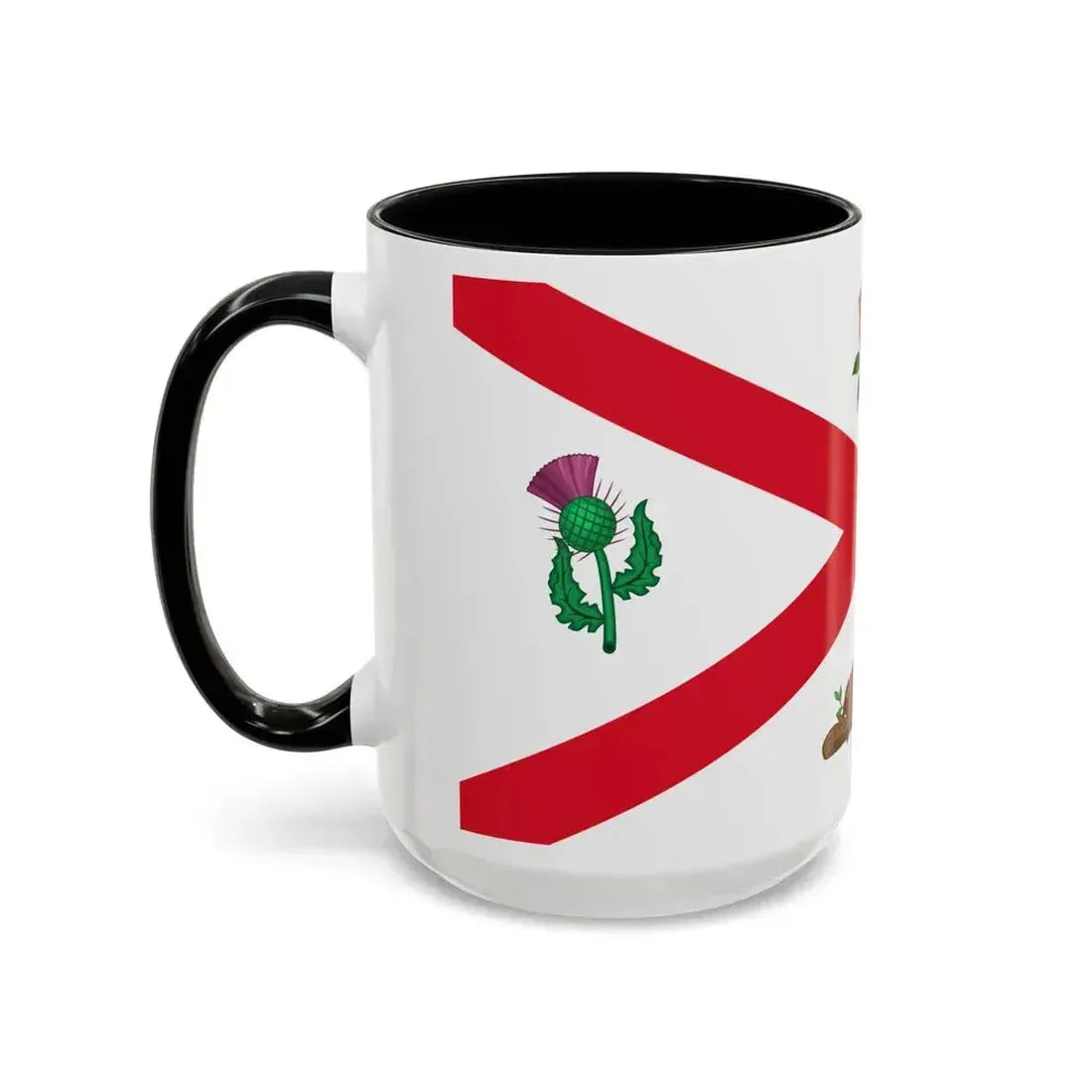 Flag of Montreal 1935 to 1939 Canada - Accent Coffee Mug - Go Mug Yourself