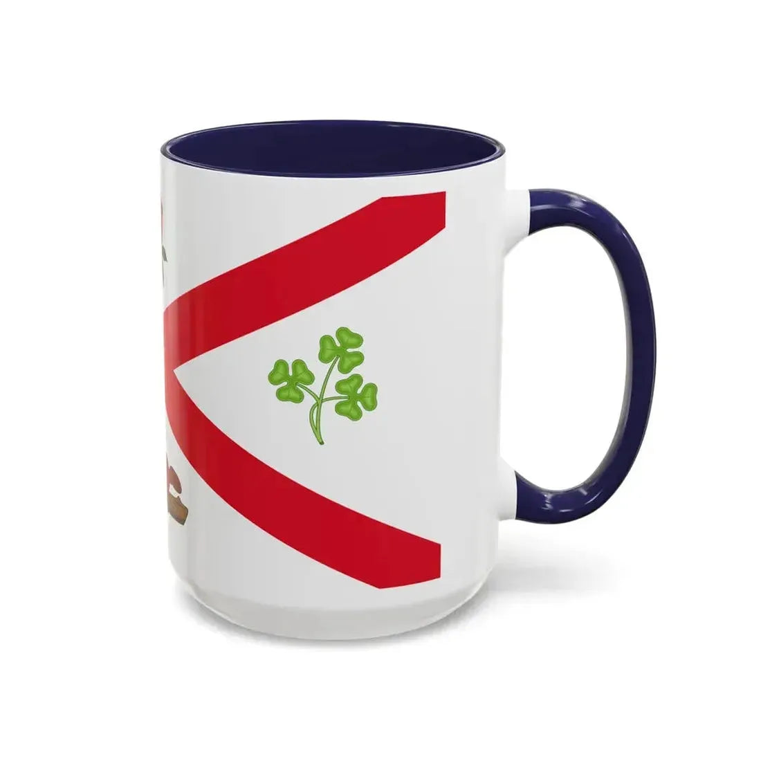 Flag of Montreal 1935 to 1939 Canada - Accent Coffee Mug - Go Mug Yourself