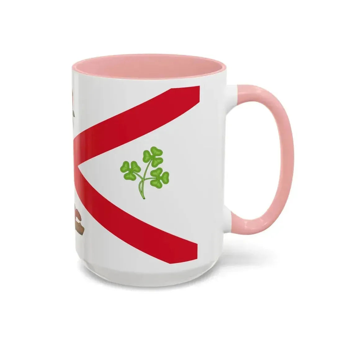 Flag of Montreal 1935 to 1939 Canada - Accent Coffee Mug - Go Mug Yourself