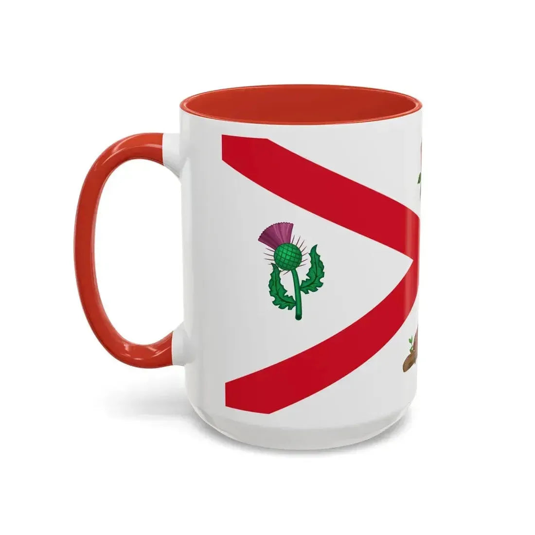 Flag of Montreal 1935 to 1939 Canada - Accent Coffee Mug - Go Mug Yourself