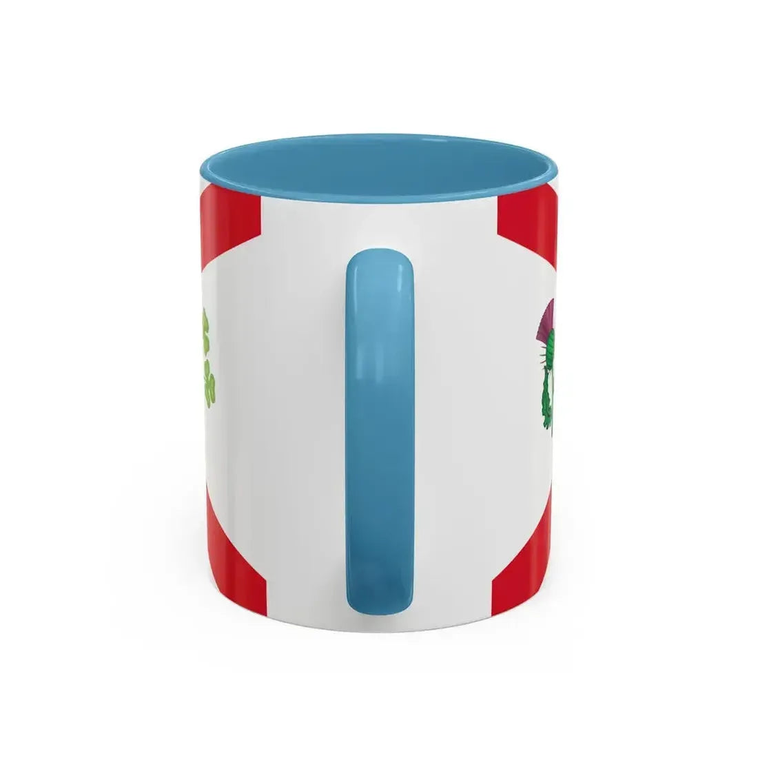 Flag of Montreal 1935 to 1939 Canada - Accent Coffee Mug - Go Mug Yourself