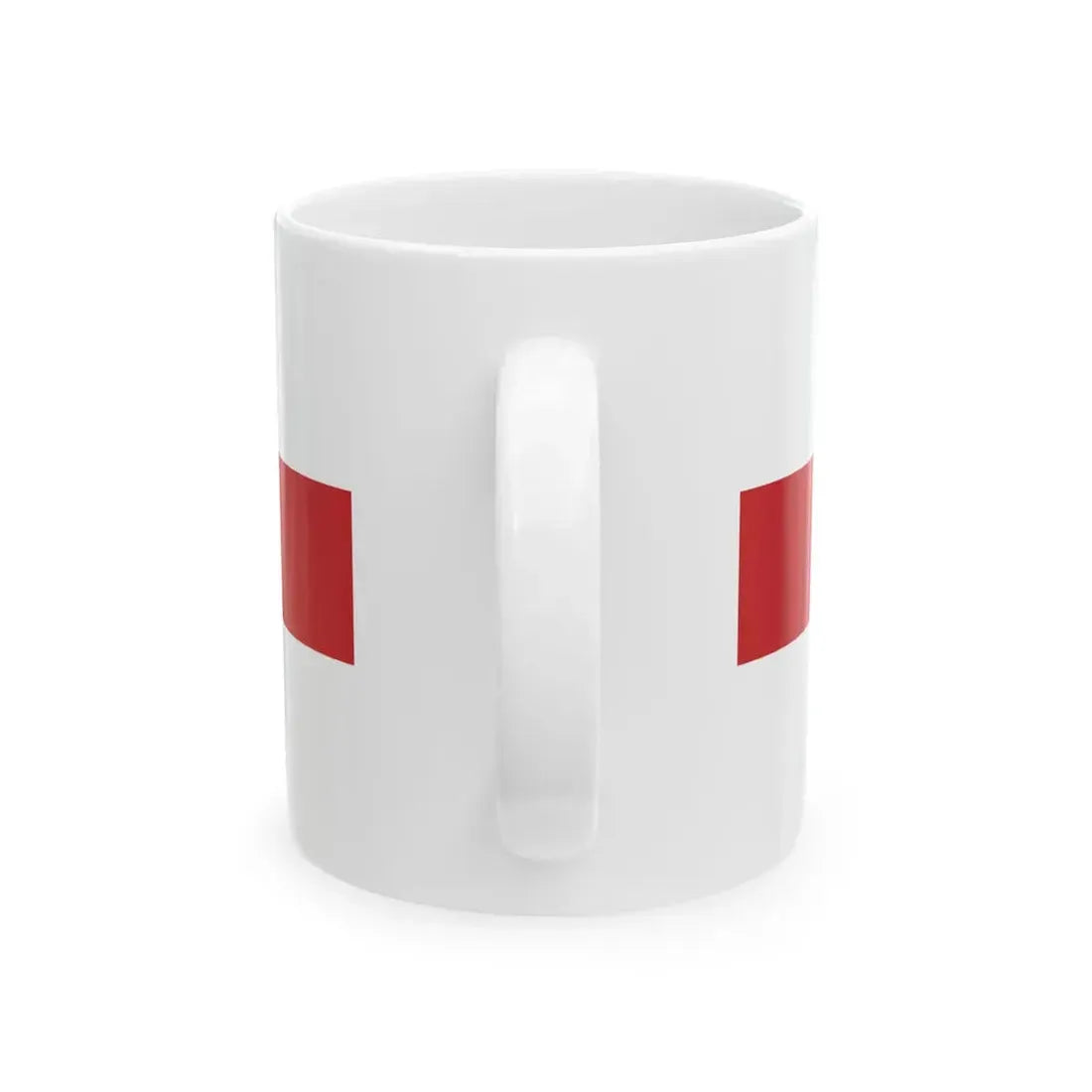 Flag of Montreal 1939-2017 (Canada) White Coffee Mug - Go Mug Yourself