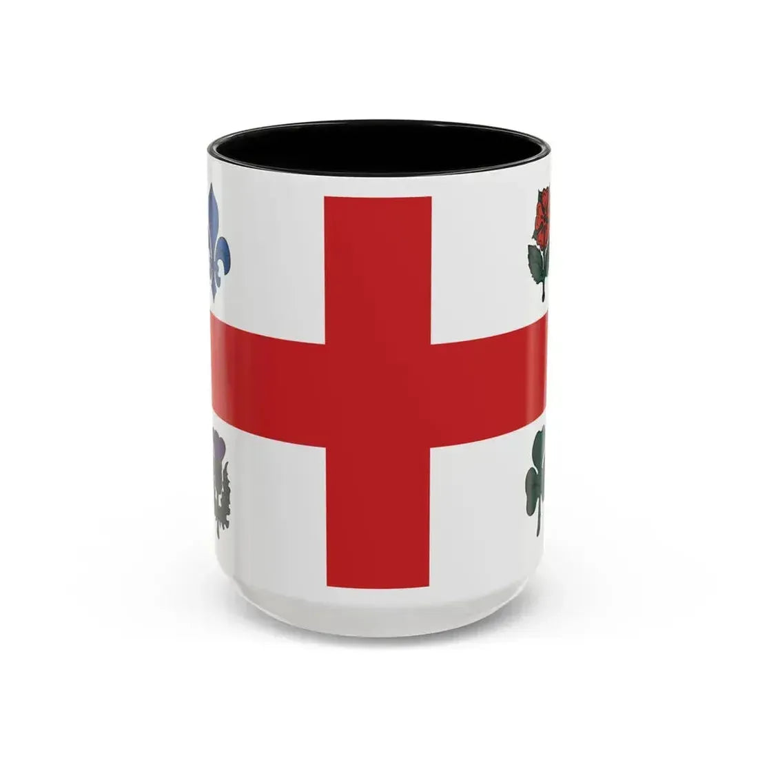 Flag of Montreal 1939 to 2017 Canada - Accent Coffee Mug 15oz Black - Go Mug Yourself