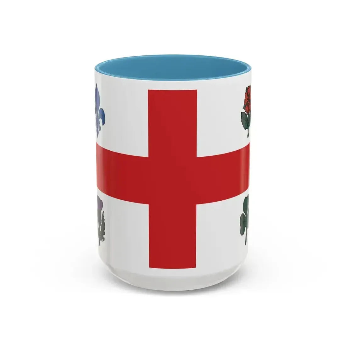 Flag of Montreal 1939 to 2017 Canada - Accent Coffee Mug 15oz Light Blue - Go Mug Yourself