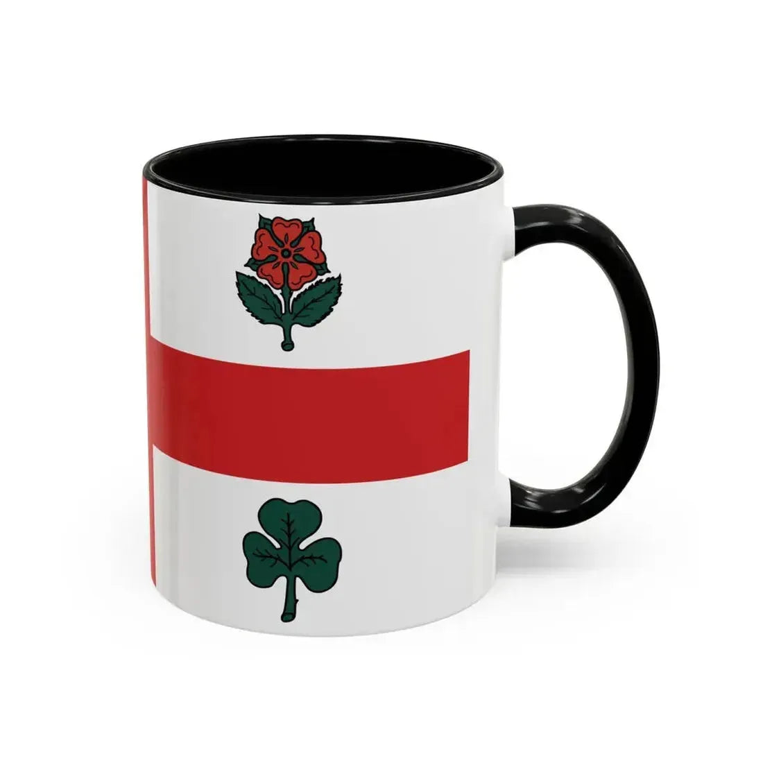 Flag of Montreal 1939 to 2017 Canada - Accent Coffee Mug - Go Mug Yourself