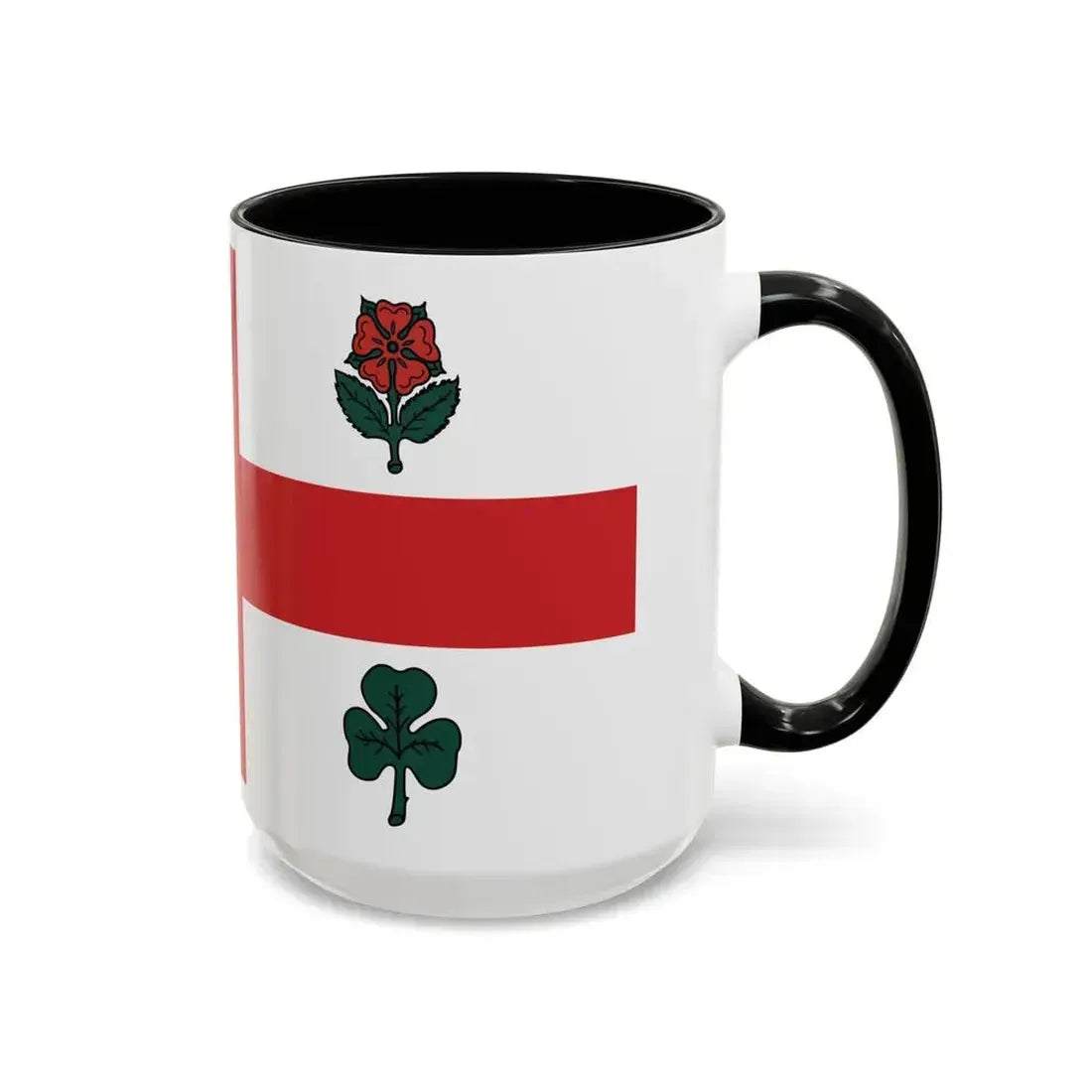 Flag of Montreal 1939 to 2017 Canada - Accent Coffee Mug - Go Mug Yourself