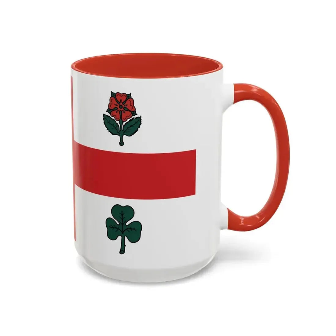Flag of Montreal 1939 to 2017 Canada - Accent Coffee Mug - Go Mug Yourself