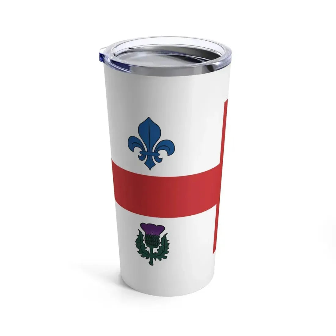 Flag of Montreal 1939 to 2017 Canada - Tumbler 20oz - Go Mug Yourself