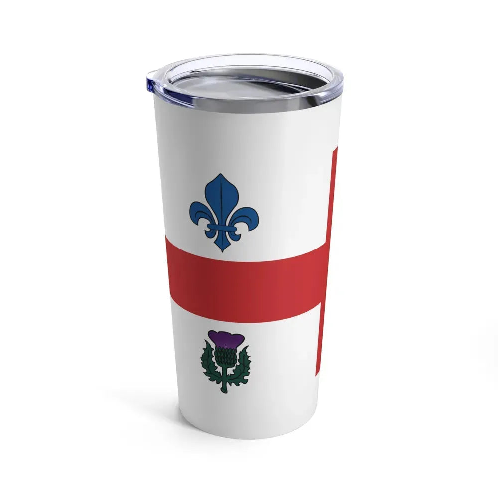 Flag of Montreal 1939 to 2017 Canada - Tumbler 20oz - Go Mug Yourself