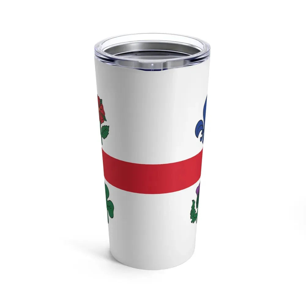 Flag of Montreal Canada - Tumbler 20oz - Go Mug Yourself
