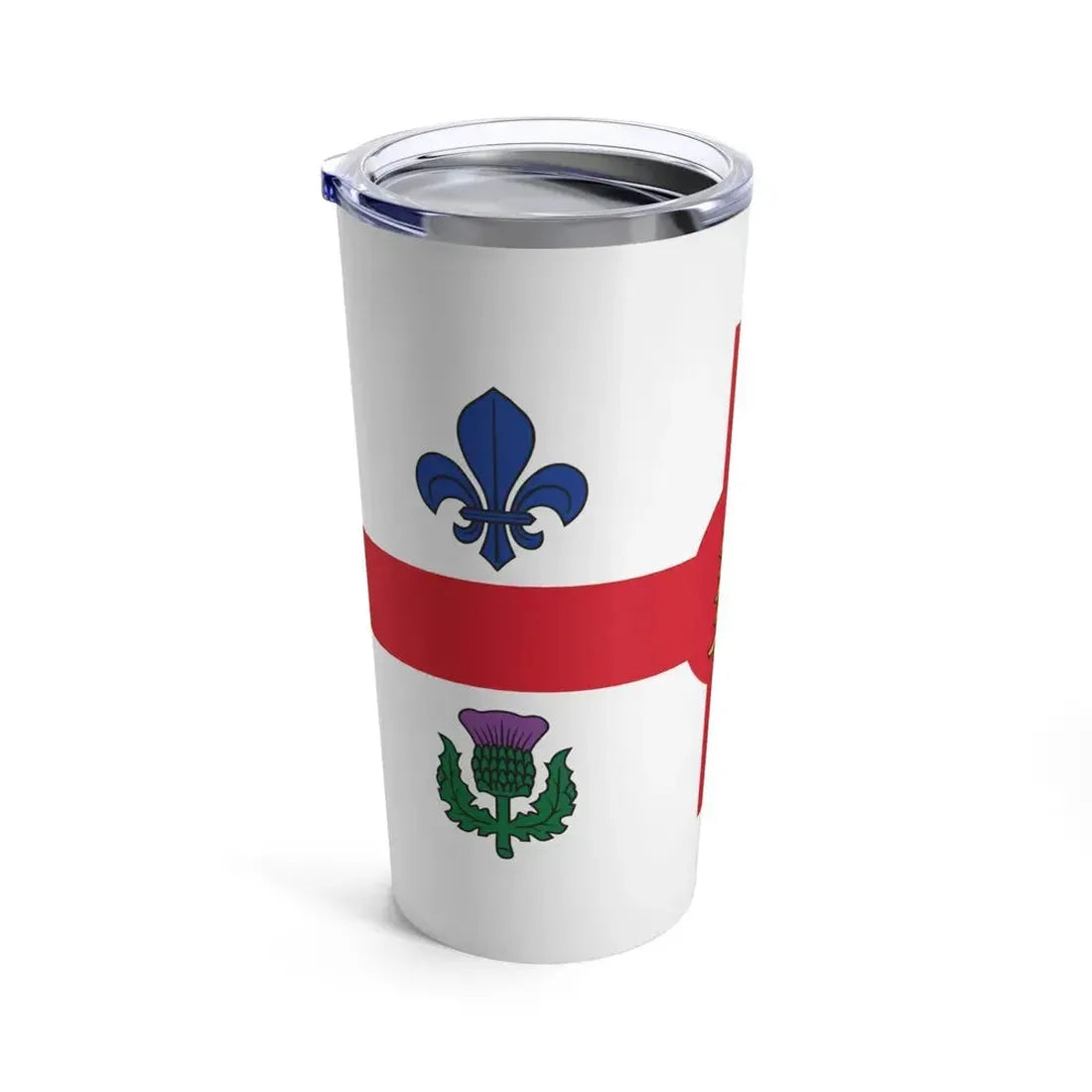 Flag of Montreal Canada - Tumbler 20oz - Go Mug Yourself