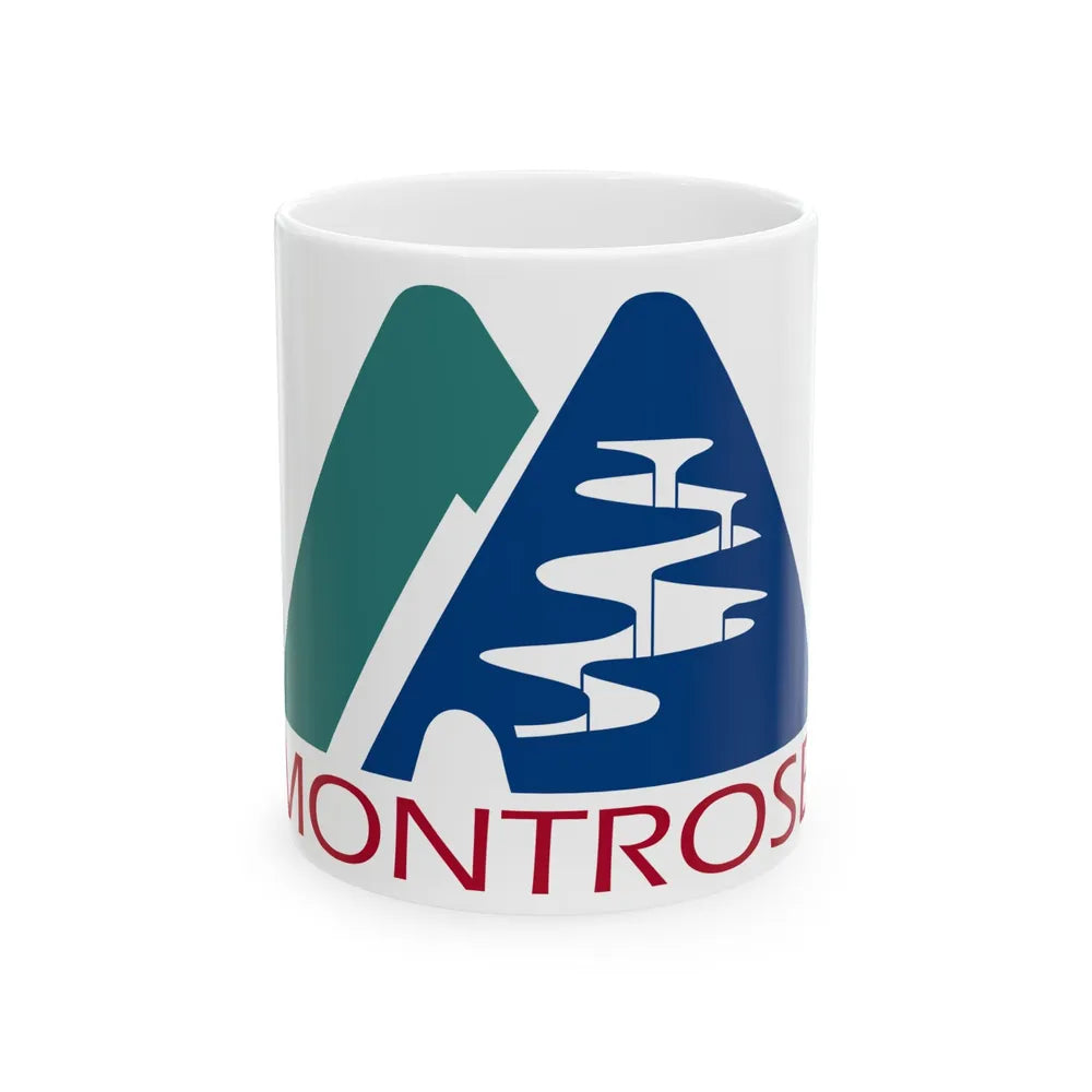 Flag of Montrose Colorado (United States) White Coffee Mug 11oz - Go Mug Yourself