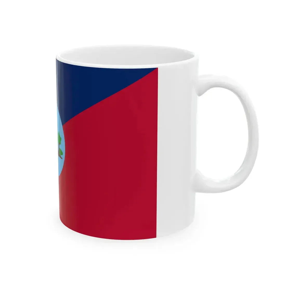 Flag of Montserrado County (Liberia) White Coffee Mug - Go Mug Yourself
