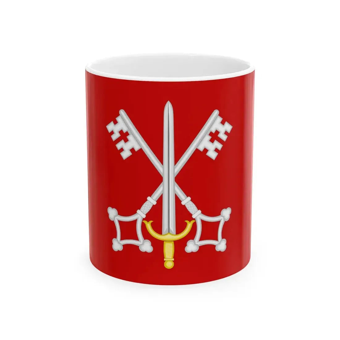 Flag of Morbegno (Italy) White Coffee Mug 11oz - Go Mug Yourself