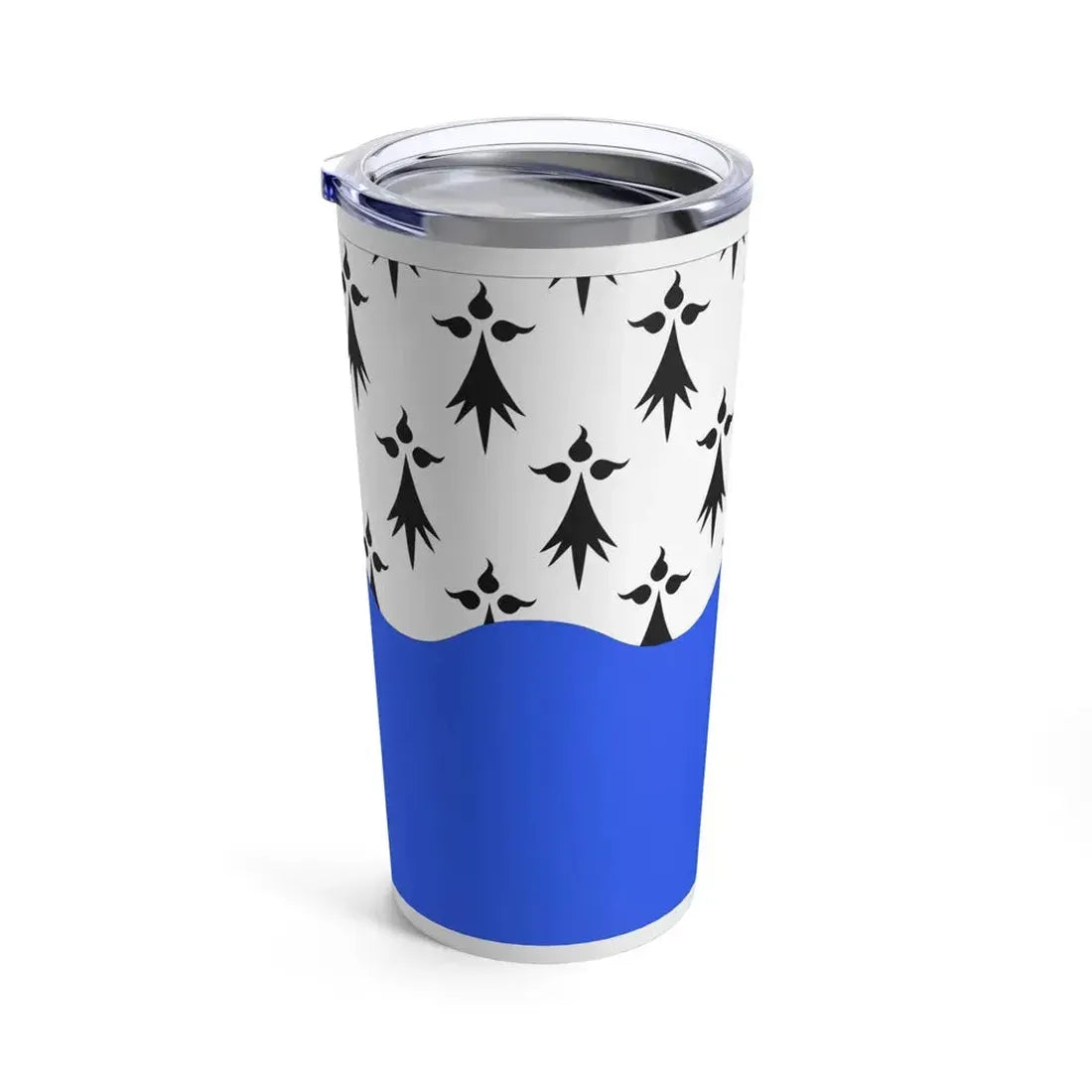 Flag of Morbihan France 2 - Tumbler 20oz - Go Mug Yourself