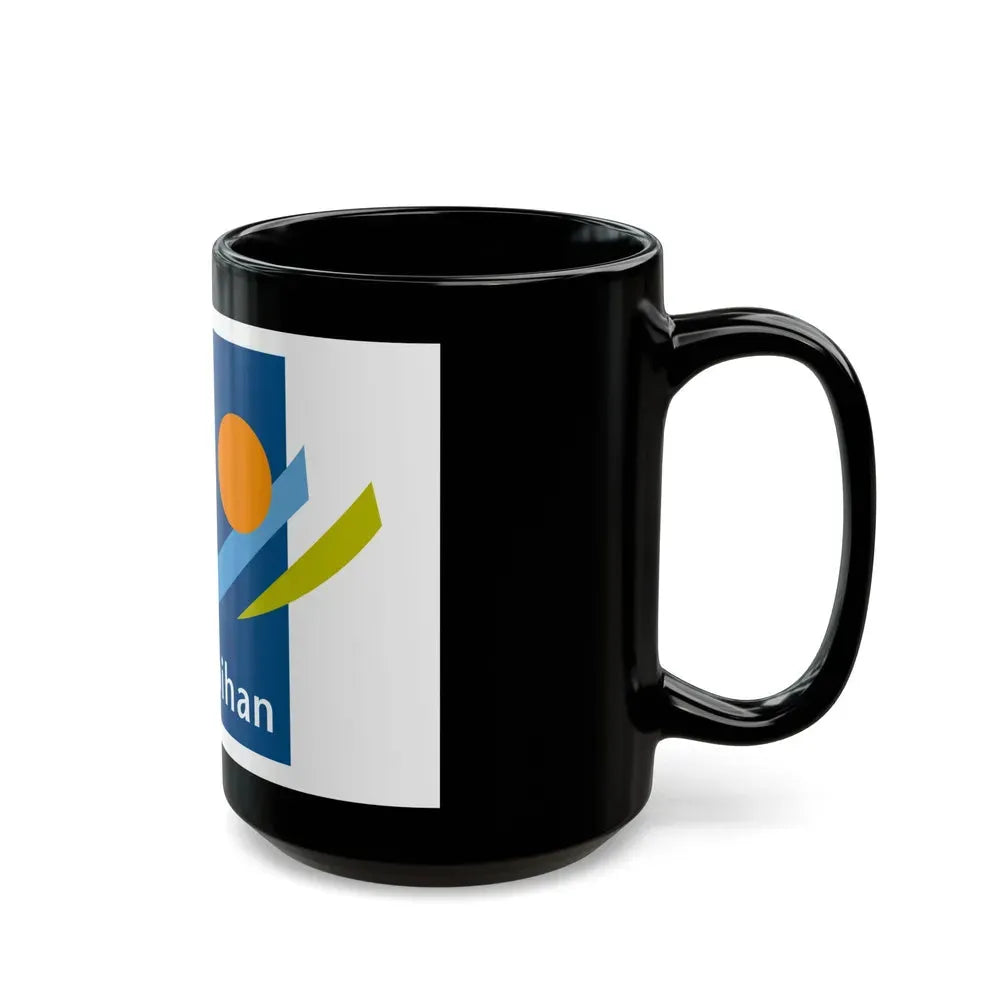 Flag of Morbihan France - Black Coffee Mug - Go Mug Yourself