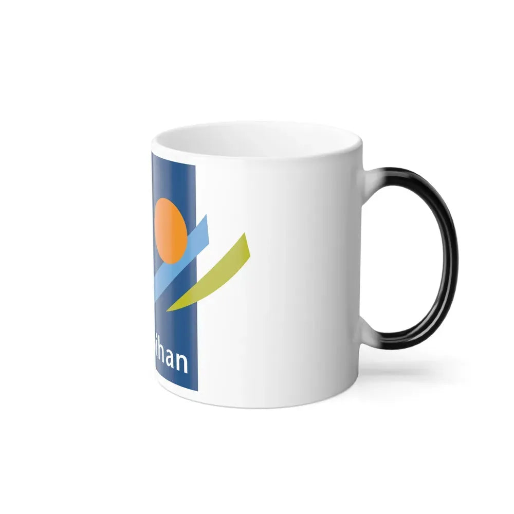 Flag of Morbihan France - Color Changing Coffee Mug - Go Mug Yourself