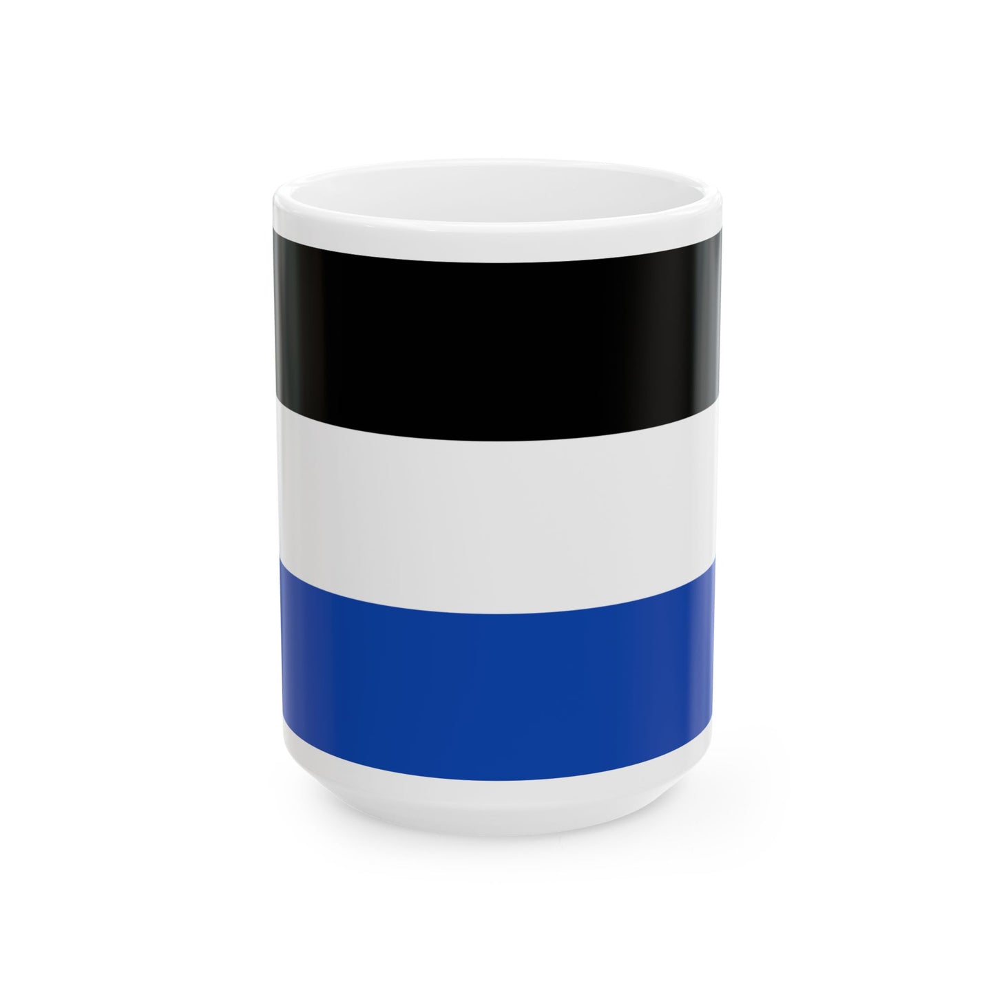 Flag of Moresnet (Belgium) White Coffee Mug-15oz-Go Mug Yourself