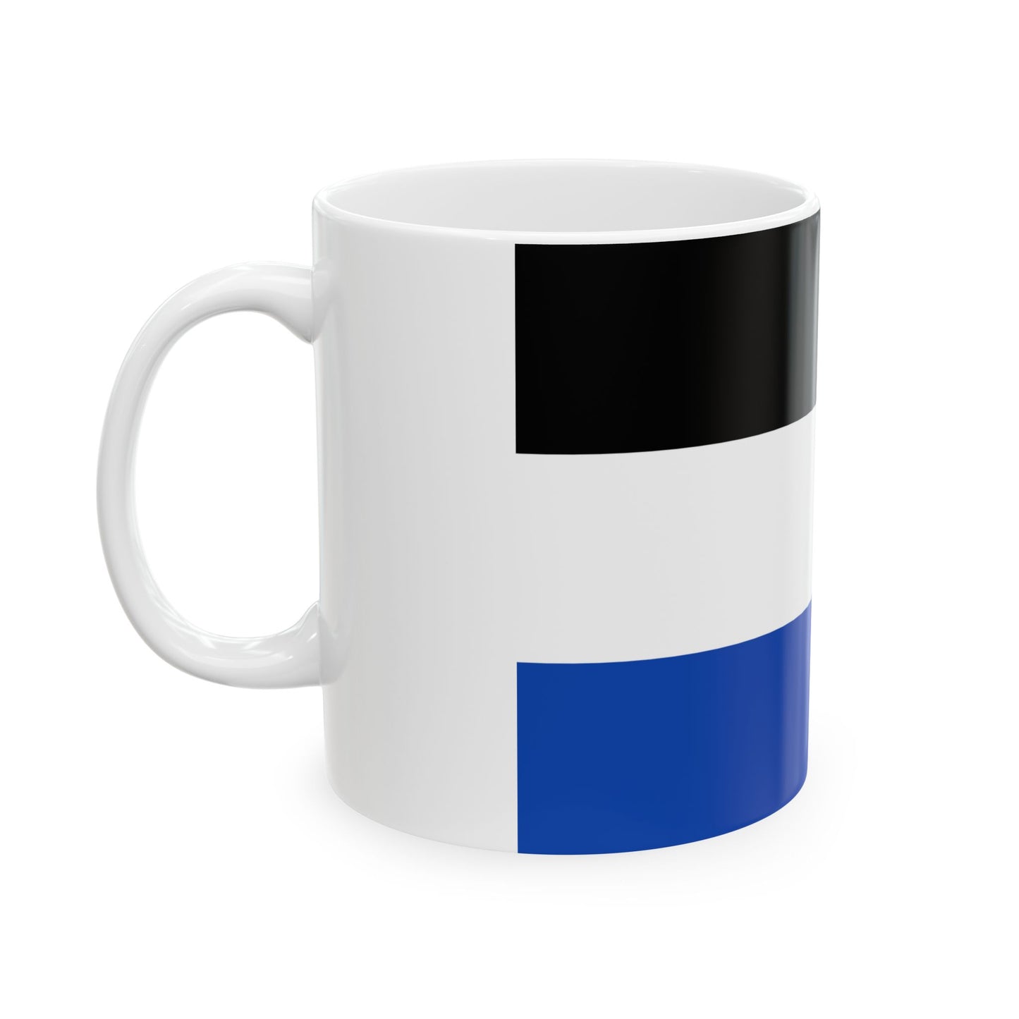 Flag of Moresnet (Belgium) White Coffee Mug-Go Mug Yourself