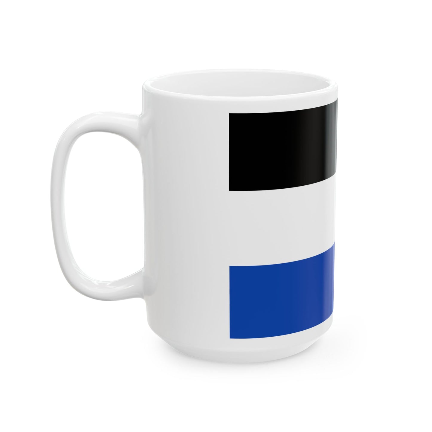 Flag of Moresnet (Belgium) White Coffee Mug-Go Mug Yourself
