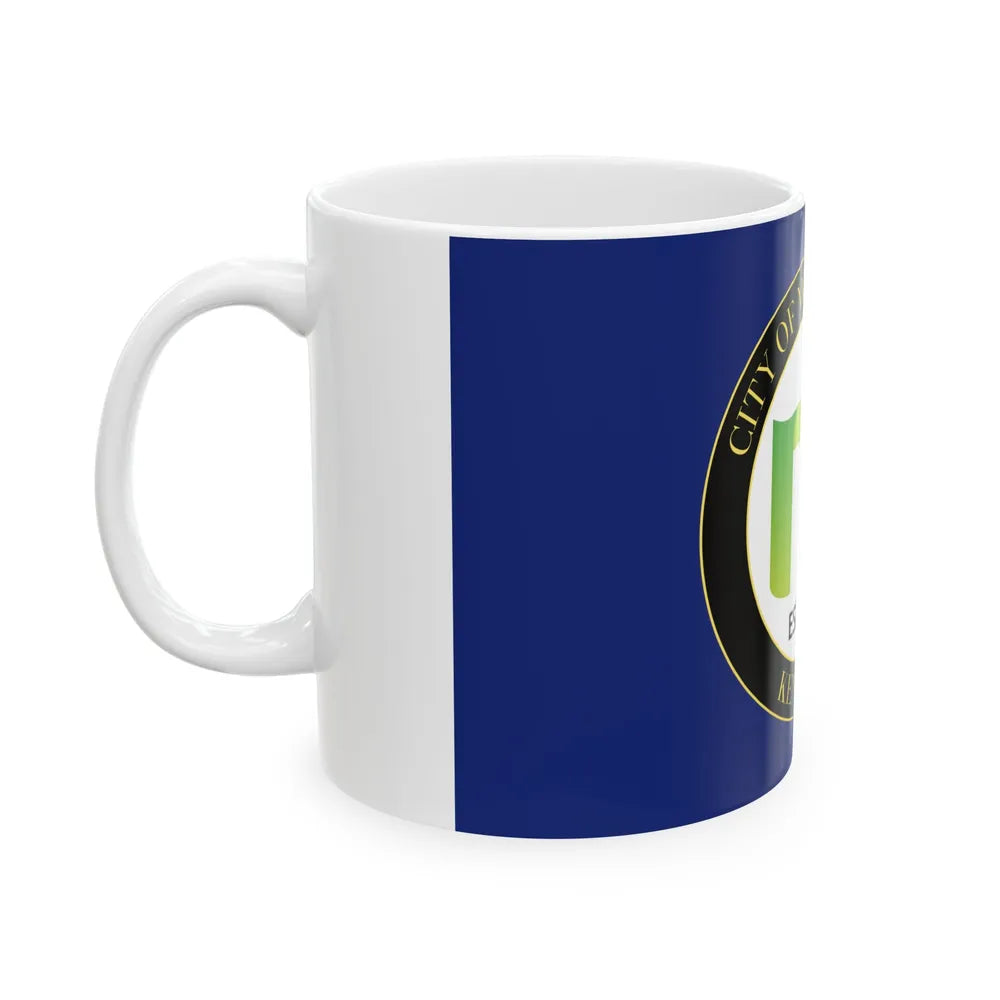 Flag of Morgantown Kentucky (United States) White Coffee Mug - Go Mug Yourself