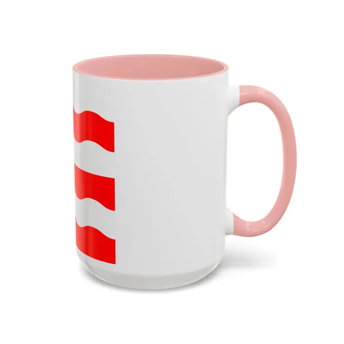 Flag of Morges Switzerland - Accent Coffee Mug - Go Mug Yourself