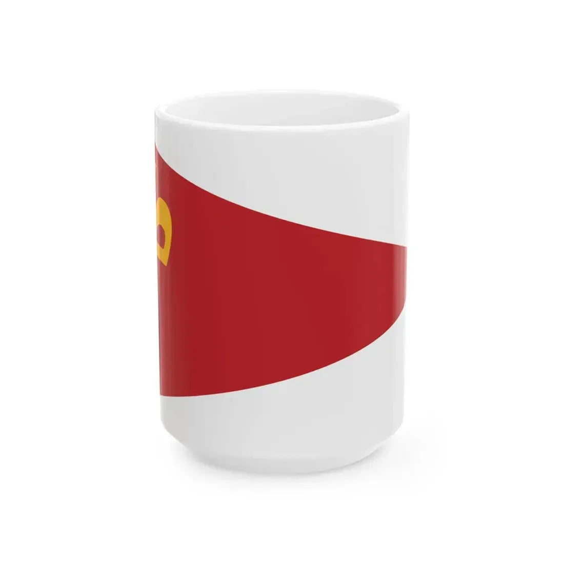 Flag of Moroccan Naval Group Commander not Captain (Morocco) White Coffee Mug 15oz - Go Mug Yourself