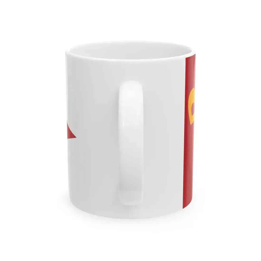 Flag of Moroccan Naval Group Commander not Captain (Morocco) White Coffee Mug - Go Mug Yourself
