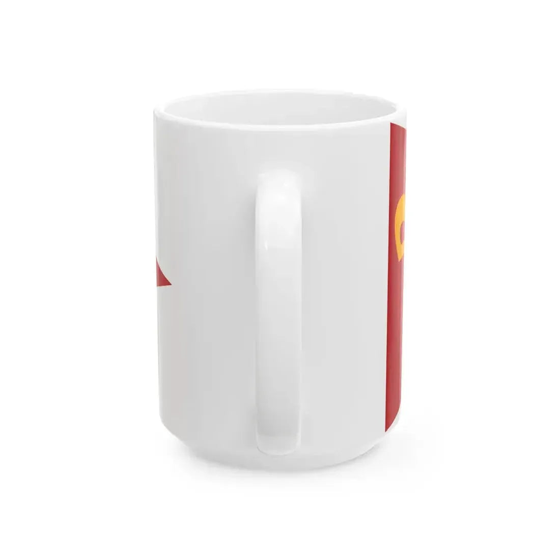 Flag of Moroccan Naval Group Commander not Captain (Morocco) White Coffee Mug - Go Mug Yourself
