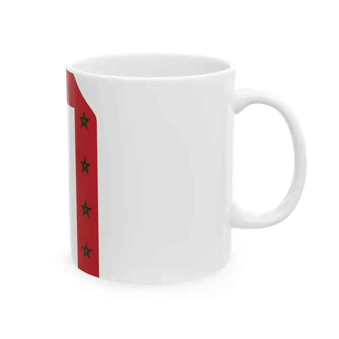 Flag of Morocco HV (Morocco) White Coffee Mug - Go Mug Yourself