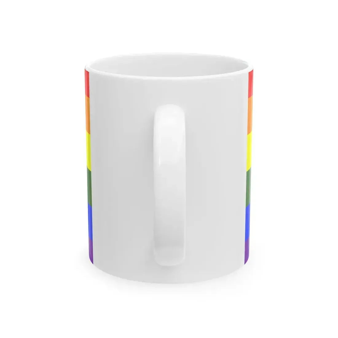 Flag of Morocco LGBT (Morocco) White Coffee Mug - Go Mug Yourself