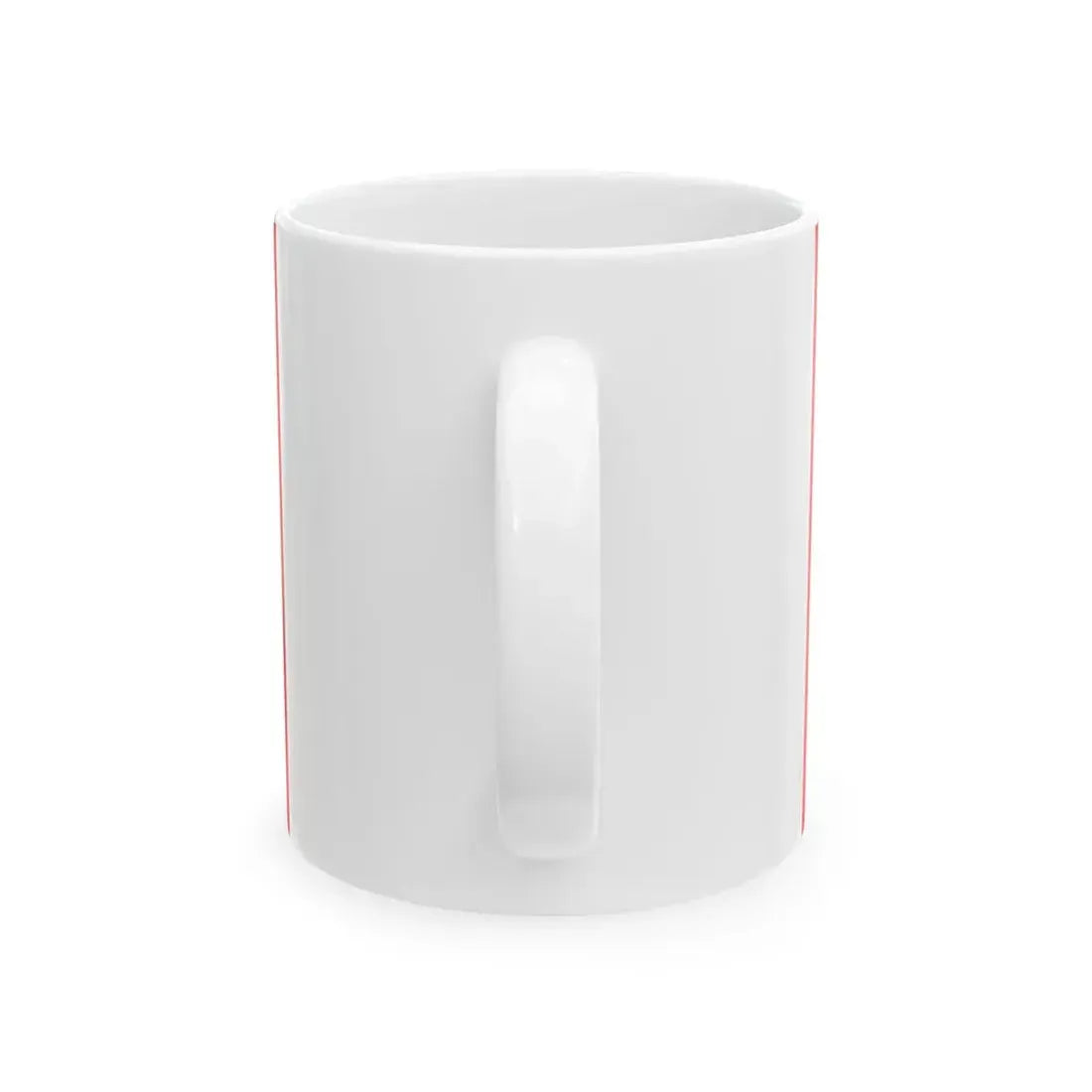 Flag of Morocco light red (Morocco) White Coffee Mug - Go Mug Yourself