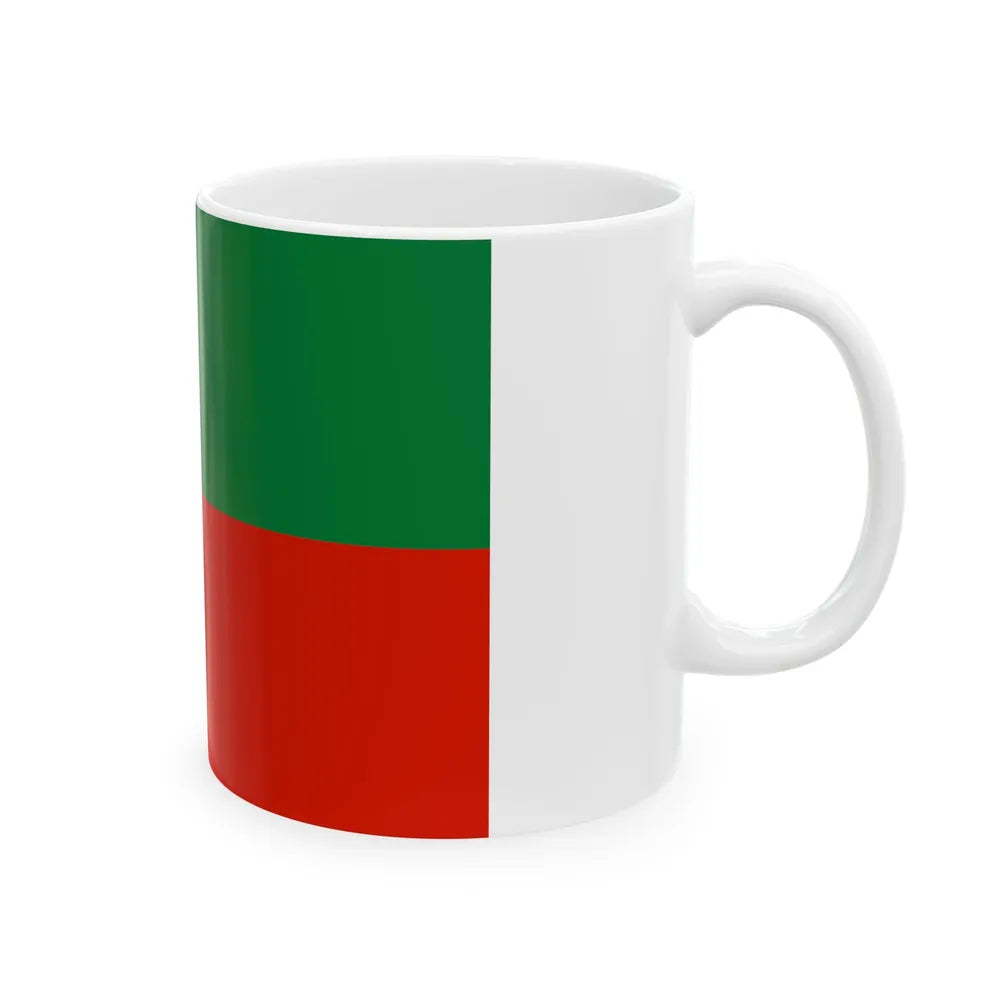 Flag of Morochata Bolivia (Bolivia) White Coffee Mug - Go Mug Yourself
