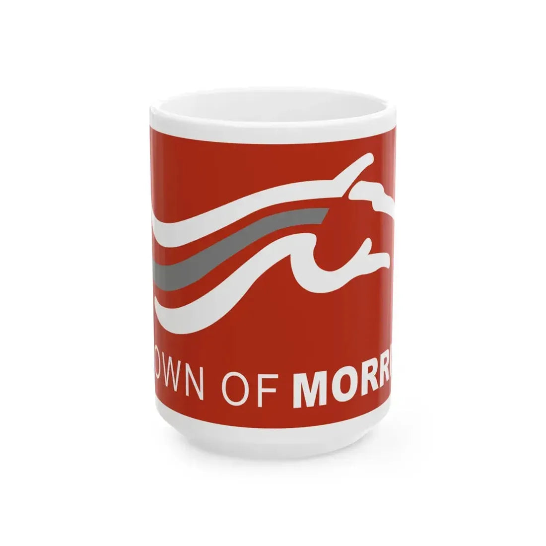 Flag of Morris Manitoba (Canada) White Coffee Mug 15oz - Go Mug Yourself