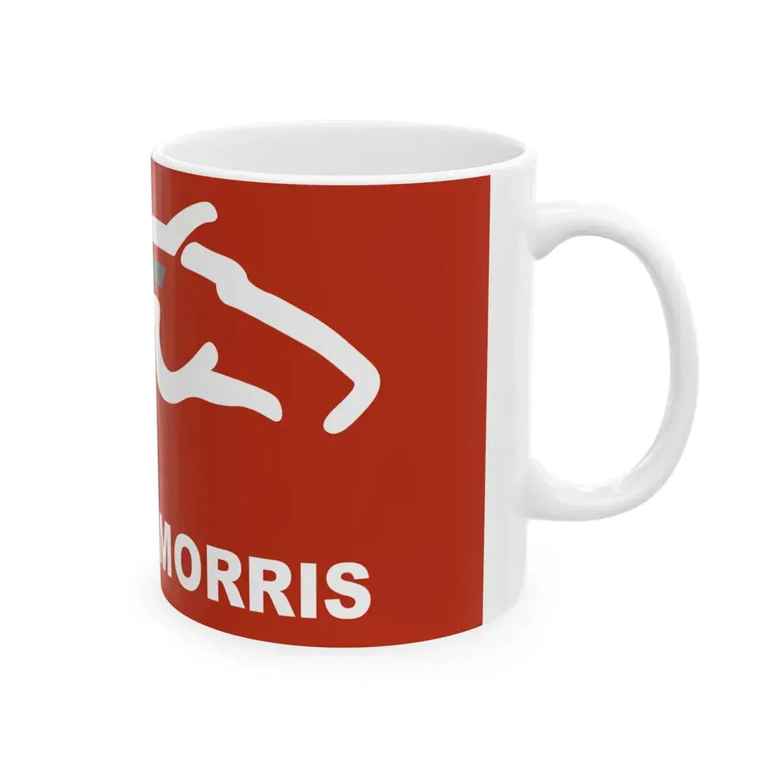 Flag of Morris Manitoba (Canada) White Coffee Mug - Go Mug Yourself