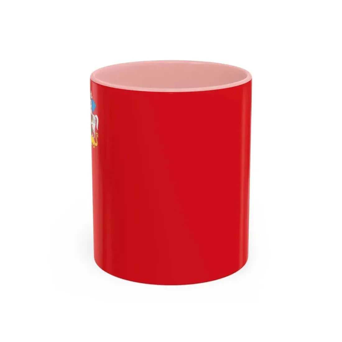 Flag of Moscow Oblast Russia - Accent Coffee Mug 11oz Pink - Go Mug Yourself