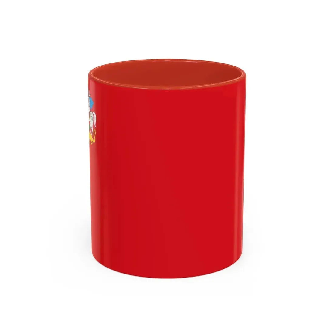 Flag of Moscow Oblast Russia - Accent Coffee Mug 11oz Red - Go Mug Yourself