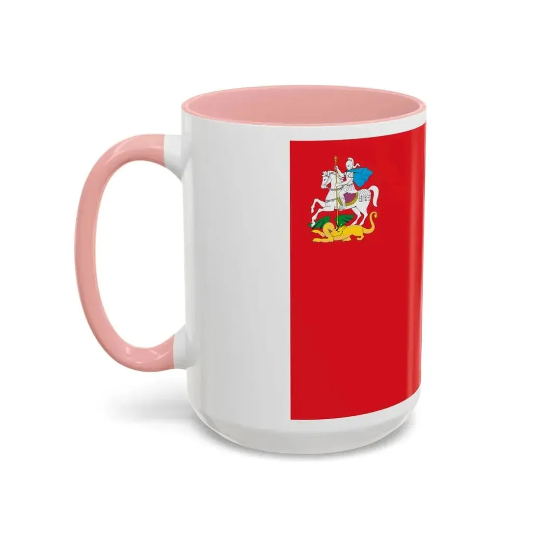 Flag of Moscow Oblast Russia - Accent Coffee Mug - Go Mug Yourself
