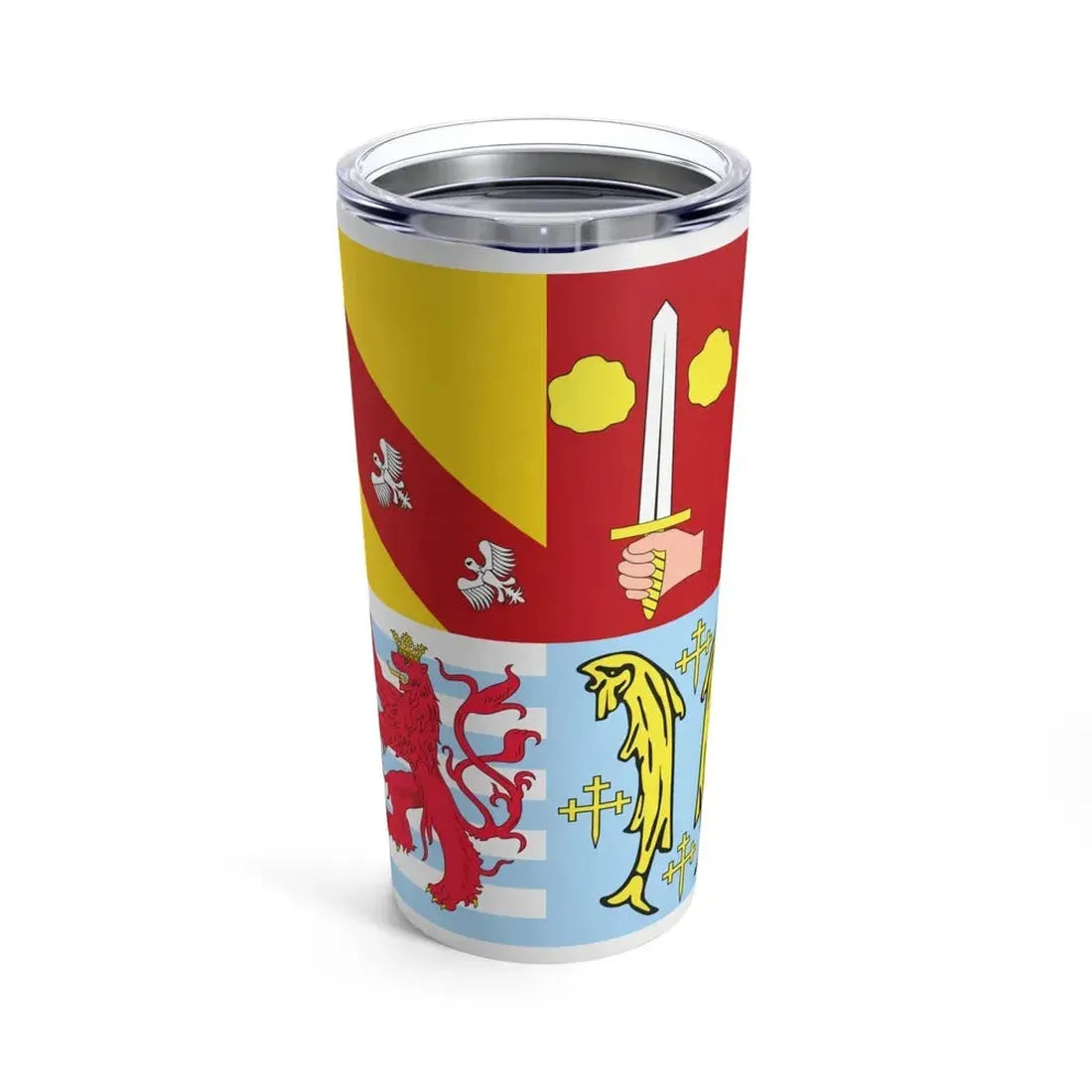 Flag of Moselle France - Tumbler 20oz - Go Mug Yourself