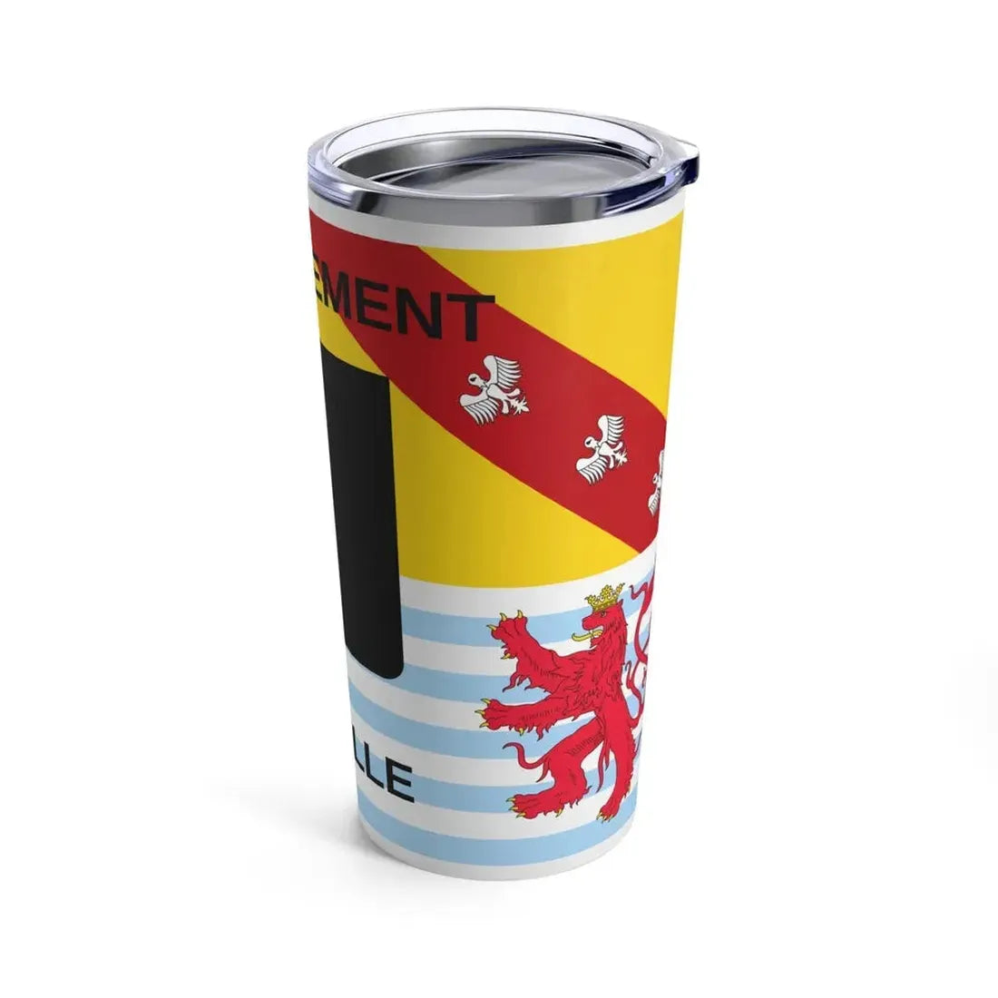 Flag of Moselle France - Tumbler 20oz - Go Mug Yourself