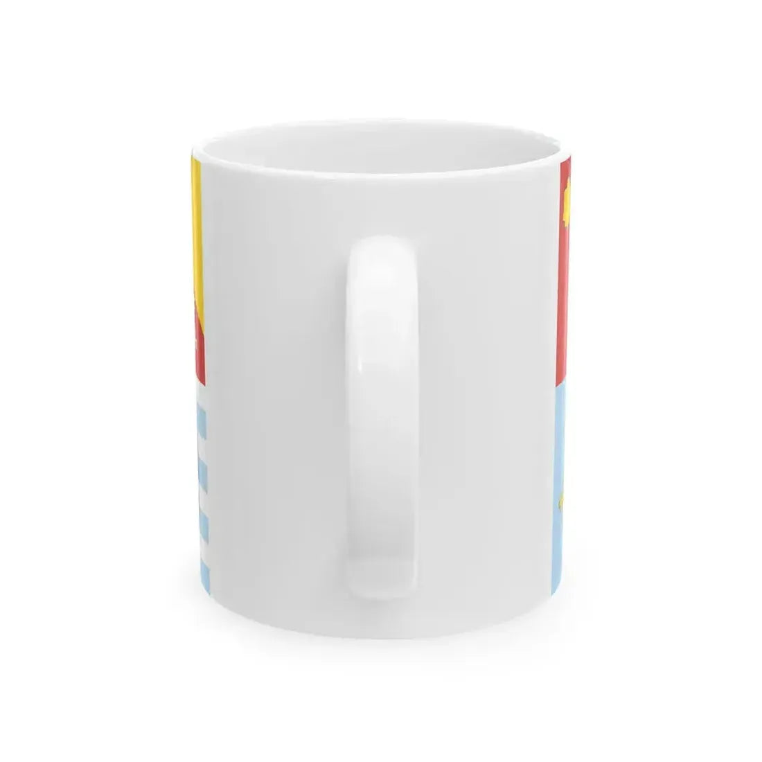 Flag of Moselle (France) White Coffee Mug - Go Mug Yourself