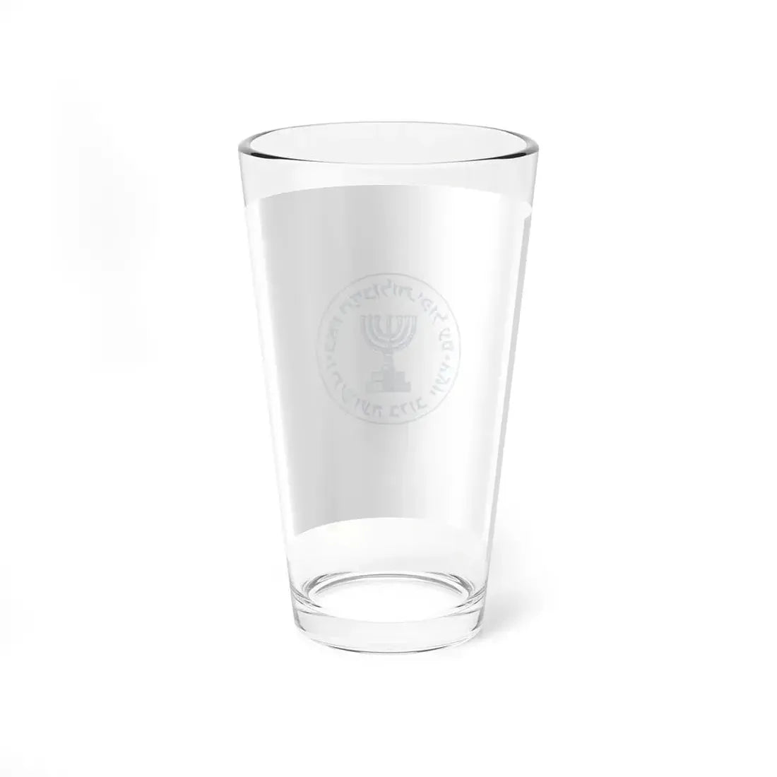 Flag of Mossad (Israel) Pint Glass 16oz - Go Mug Yourself