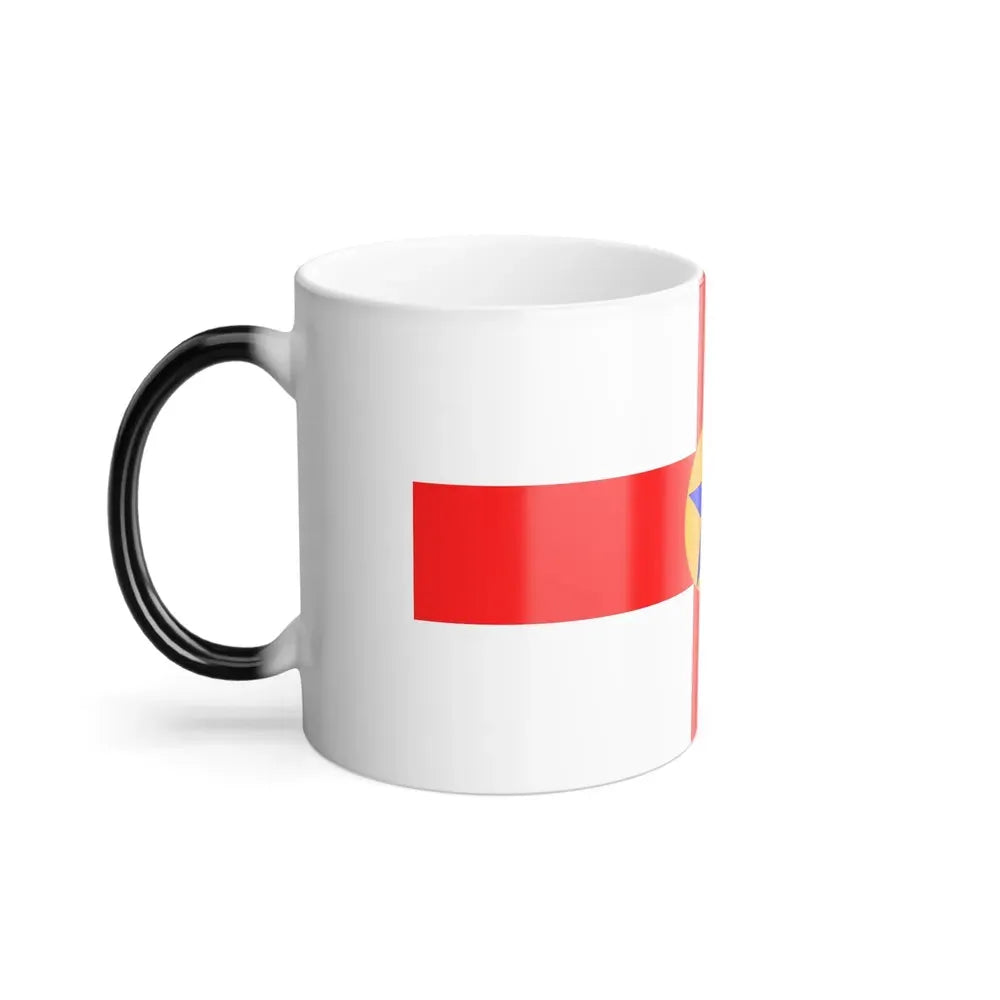 Flag of Mosta 1993 to 2007 Malta - Color Changing Coffee Mug - Go Mug Yourself