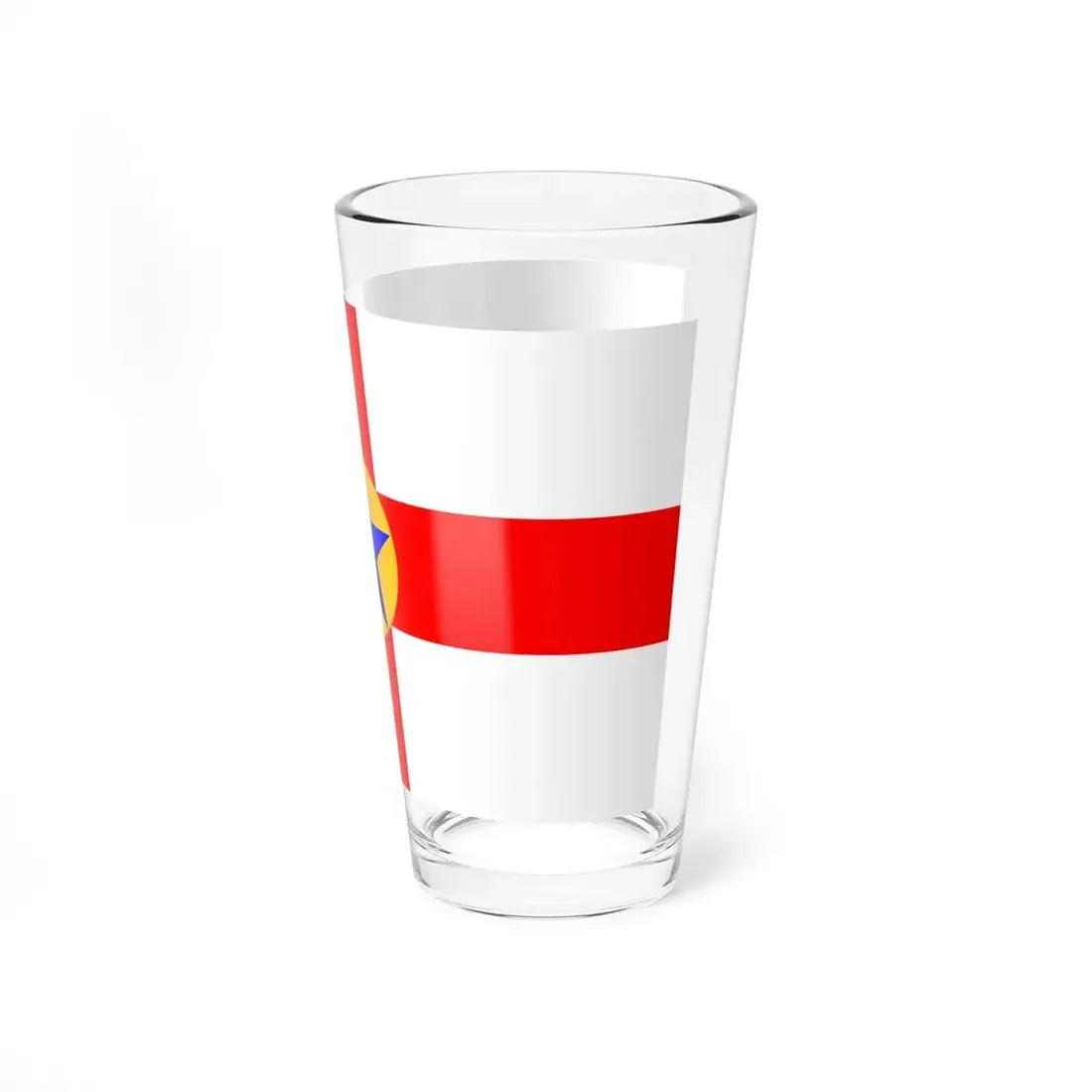 Flag of Mosta 1993 to 2007 Malta - Pint Glass 16oz - Go Mug Yourself