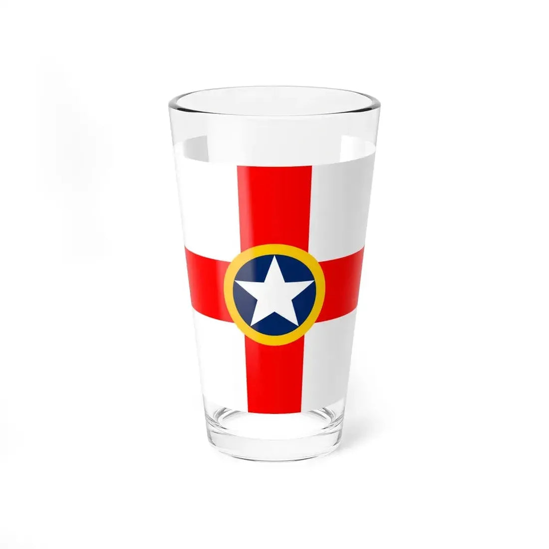 Flag of Mosta Malta - Pint Glass 16oz 16oz - Go Mug Yourself