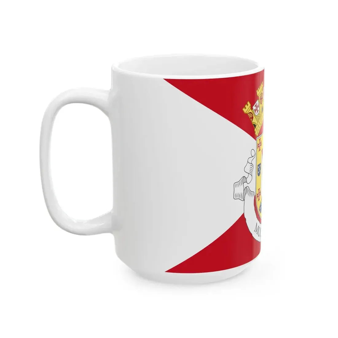 Flag of Mozambique 1932 proposal (Mozambique) White Coffee Mug - Go Mug Yourself