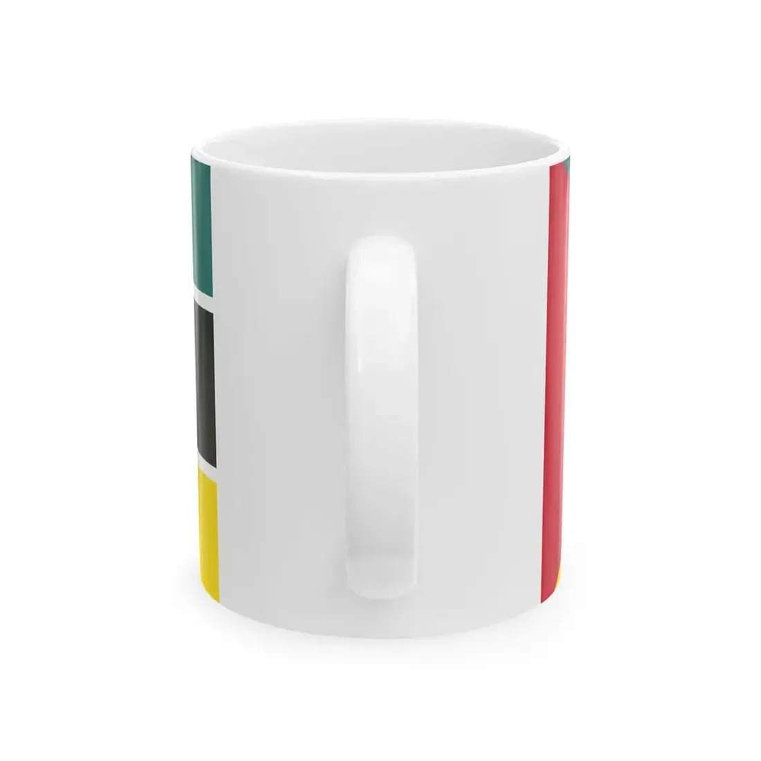 Flag of Mozambique 1974-1975 2-3 (Mozambique) White Coffee Mug - Go Mug Yourself