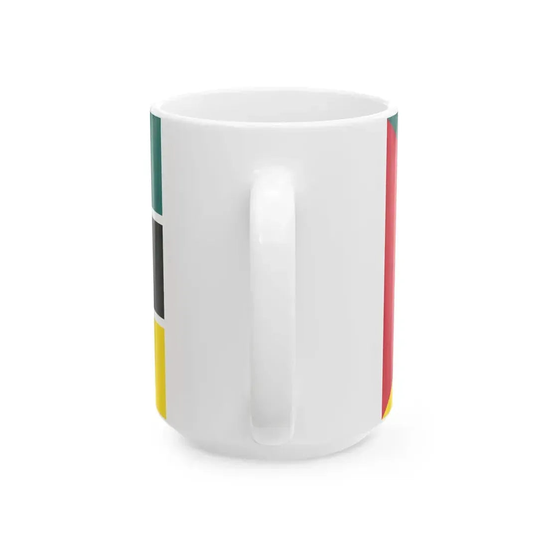 Flag of Mozambique 1974-1975 2-3 (Mozambique) White Coffee Mug - Go Mug Yourself